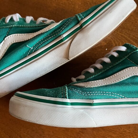 Vans green suede sneakers 5.5 - Picture 13 of 14